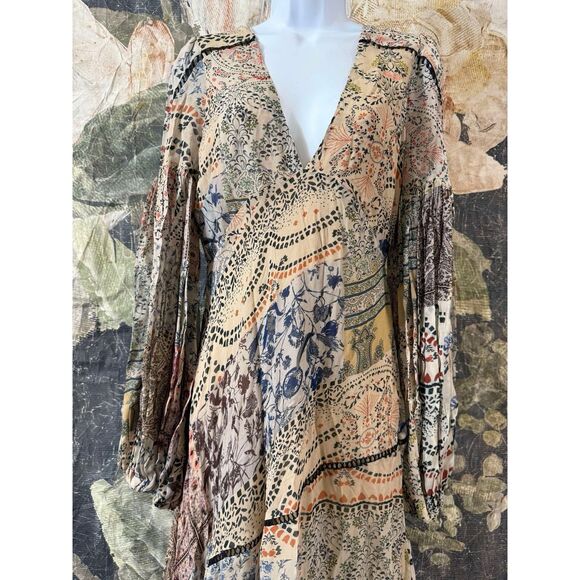 New Free People X Moroccan Dreams Maxi Dress Size 4 - Picture 4 of 8